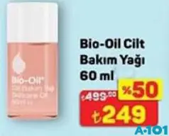 BİO-OİL CİLT BAKIM YAĞI 60 ML fiyat ve kampanya bilgisi